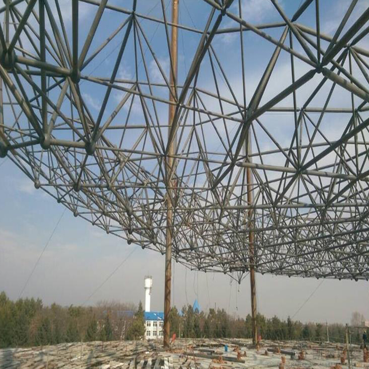 咸阳球形网架钢结构施工方案